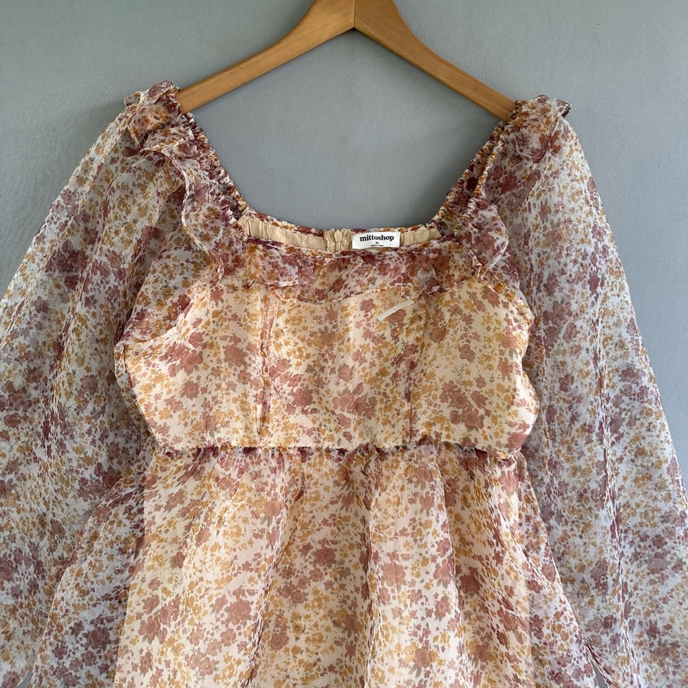 5 for $40 Mittoshop Top Blouse Shirt Size M - Picture 3 of 7